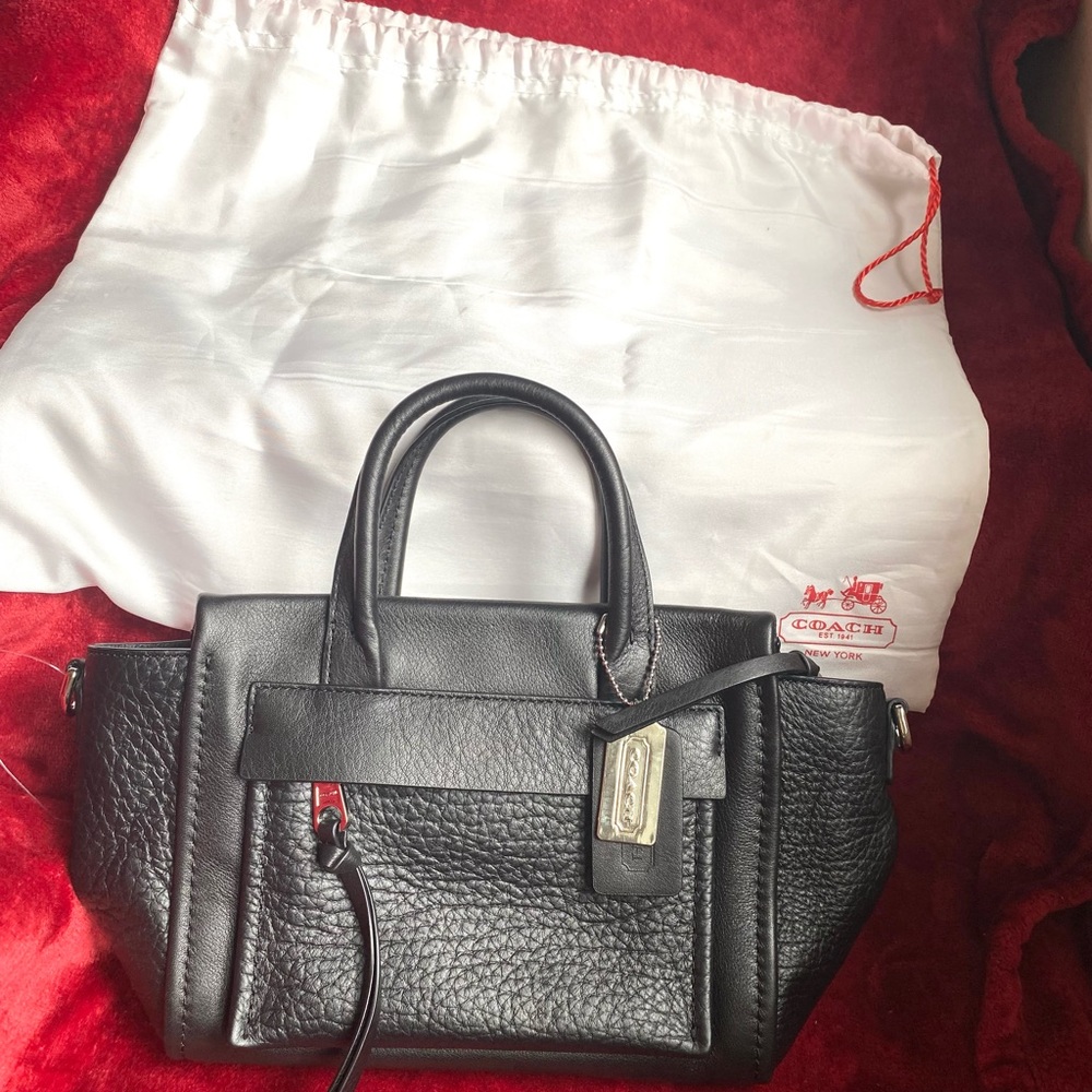 Small Black Leather Michael Kors Purse/ Handbag - Picture 8 of 9